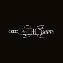 TRN - RedChain 4 Cores Upgrade Cable -Audio Headphone Store Concept Kart TRN RedChain 4 cores Upgrade cable 9