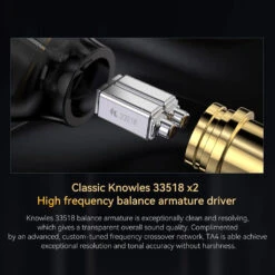 TRN - TA4 IEM -Audio Headphone Store Concept Kart TRN TA4 IEM Black 2 8