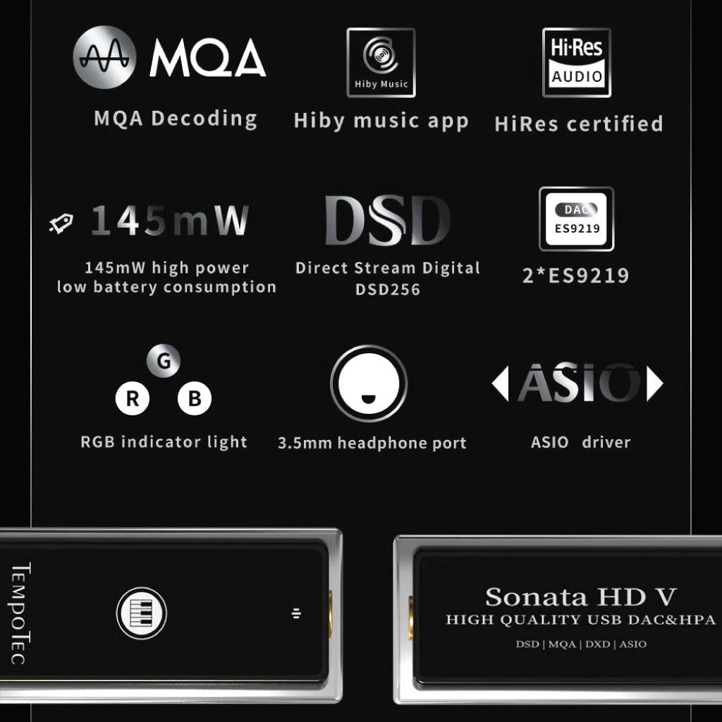 TempoTec - Sonata HD V Portable DAC & Amp 19 TempoTec - Sonata HD V Portable DAC & Amp - Image 19