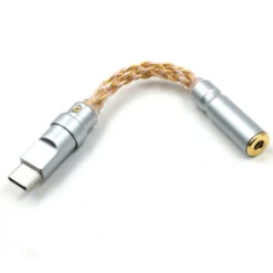 Tiandirenhe - CS46L41 Portable DAC Dongle -Audio Headphone Store Concept Kart Tiandirehne CS 46L41 24k Gold Silver Copper DAC Silver 1 7