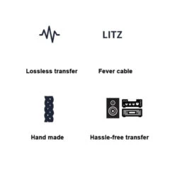 Tiandirenhe - 4 Pin XLR Male Adapter Cable -Audio Headphone Store Concept Kart Tiandirenhe 4Pin XLR Male Adapter Cable 2 3