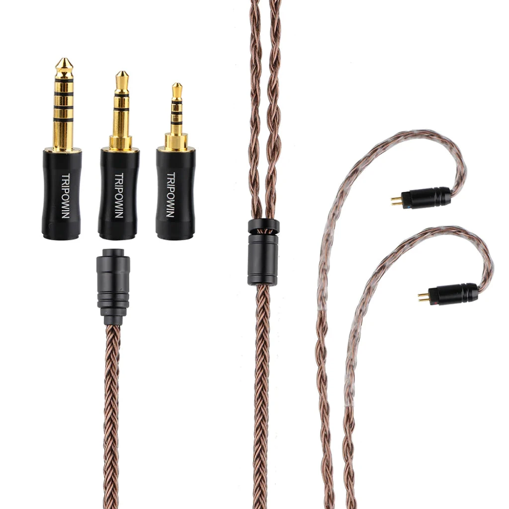 Tripowin - Amber Upgrade Cable For IEM 1 Tripowin - Amber Upgrade Cable For IEM