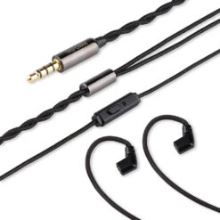 Tripowin - Zombur Upgrade Cable For IEM 33 Tripowin - Zombur Upgrade Cable For IEM -Audio Headphone Store Concept Kart Tripowin Zombur Upgrade Cable for IEM Black 2 7
