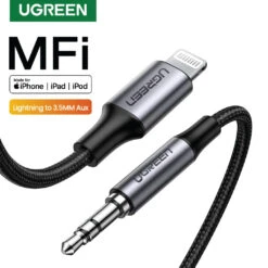 UGREEN - US315 Lighting To 3.5mm Male Aux Cable -Audio Headphone Store Concept Kart UGREEN US315 Lighting to 3 2
