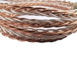 XINHS - 8 Core Upgrade Cable For IEM 8 XINHS - 8 Core Upgrade Cable For IEM -Audio Headphone Store Concept Kart XINHS 8 Core Upgrade Cable for IEM Brwn Silver 2 2