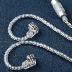 ZR Audio - 4 Core Silver Plated Upgrade Cable For IEM (3M) -Audio Headphone Store Concept Kart ZRAudio 4 Core Upgrade Cable for IEM White 1 4