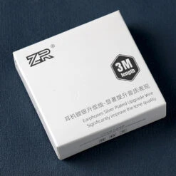ZR Audio - 4 Core Silver Plated Upgrade Cable For IEM (3M) -Audio Headphone Store Concept Kart ZRAudio 4 Core Upgrade Cable for IEM White 1 9