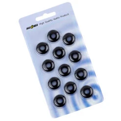 Hiegi - 6 Pair Sponge Earfoam Covers 15 Hiegi - 6 Pair Sponge Earfoam Covers -Audio Headphone Store Concept kart Hiegi 6 Pair Sponge Cushion Cover Black 1 2