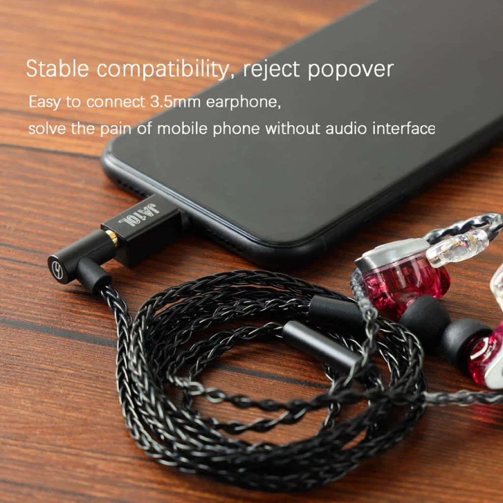 JCALLY - JA10L LIGHTING Male To 3.5mm Female Adapter 9 JCALLY - JA10L LIGHTING Male To 3.5mm Female Adapter - Image 9