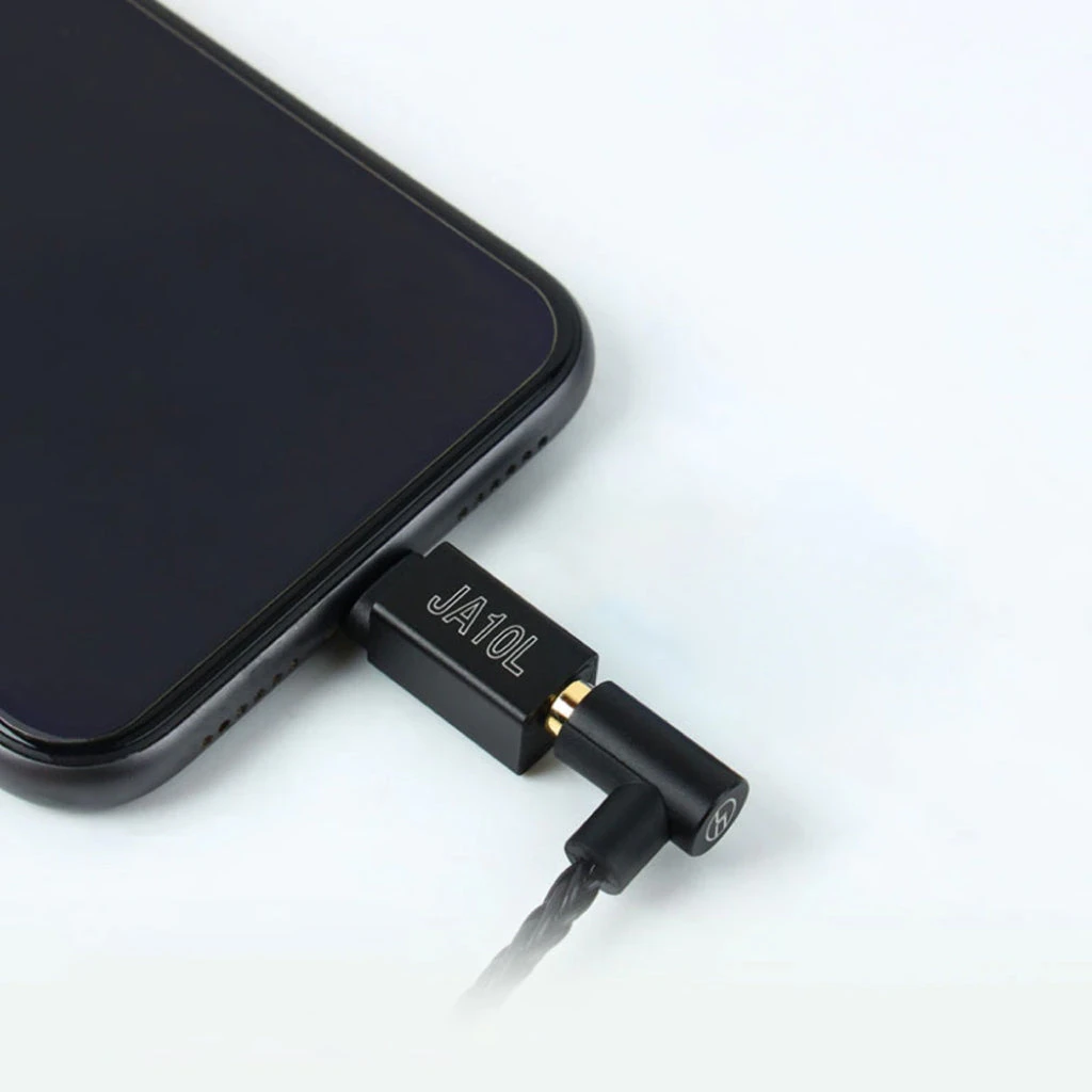 JCALLY - JA10L LIGHTING Male To 3.5mm Female Adapter 2 JCALLY - JA10L LIGHTING Male To 3.5mm Female Adapter - Image 2