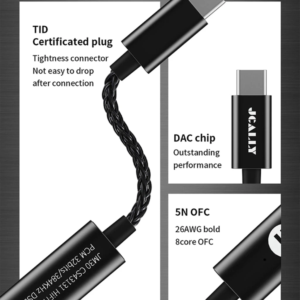 JCALLY - JM30 Portable DAC Dongle 9 JCALLY - JM30 Portable DAC Dongle - Image 9