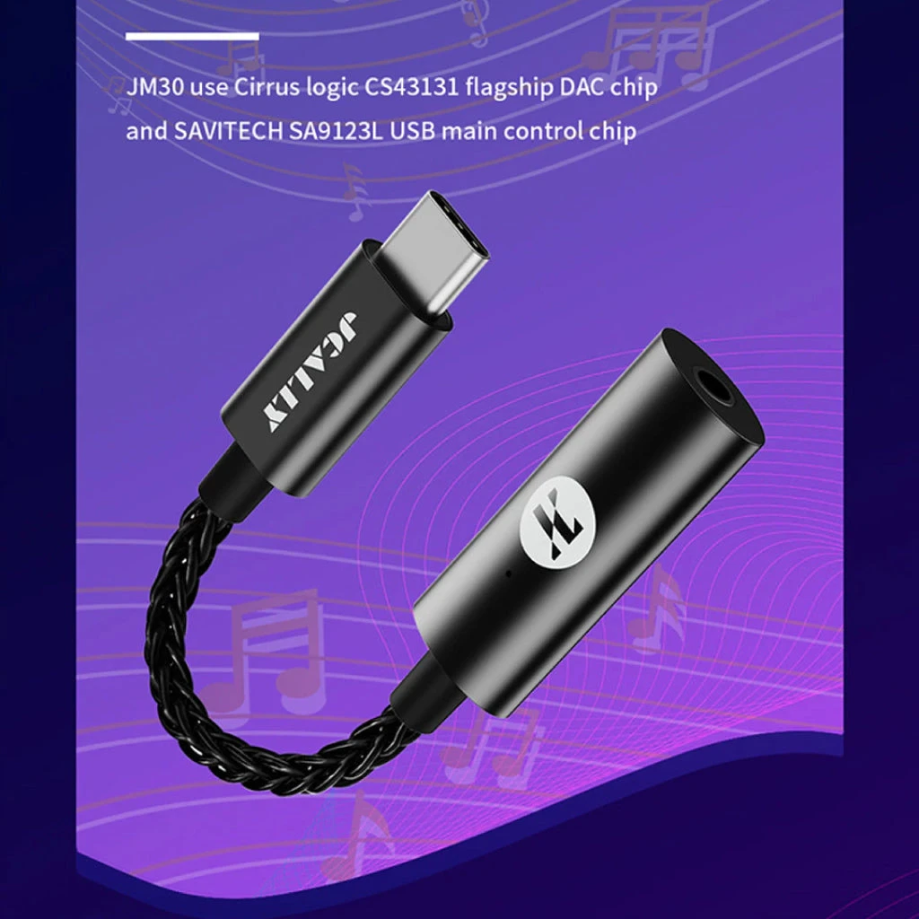 JCALLY - JM30 Portable DAC Dongle 5 JCALLY - JM30 Portable DAC Dongle - Image 5