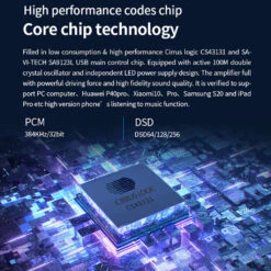 JCALLY - JM30 Portable DAC Dongle 22 JCALLY - JM30 Portable DAC Dongle -Audio Headphone Store Concept kart Jcally JM30 Portable Amplifier Black 1 7