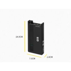 TOPPING - G5 Portable DAC & Amp -Audio Headphone Store Concept kart TOPPING G5 Portable DAC Amp Black 3 8