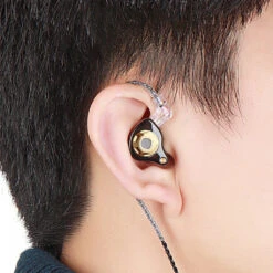 TRN - MT1 Pro Wired IEM -Audio Headphone Store Concept kart TRN MT1 Pro Wired IEM Black 1 2