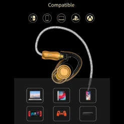 EPZ - Q5 IEM -Audio Headphone Store Concert Kart EPZ Q5 IEM Black 1 7