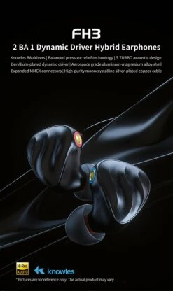 FiiO FH3 Earphone -Audio Headphone Store FH3 uAE eEU U EN 1240 01
