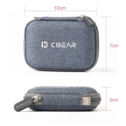 KB Ear Cloth Bag -Audio Headphone Store KBEAR Bag In Ear Earphone Box Headphones Portable Storage Bag Headphone Accessories Headset Storage case for.jpg q50 7