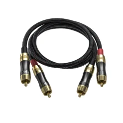 FiiO LR-RCA2 RCA Cable -Audio Headphone Store LR RCA2 scaled