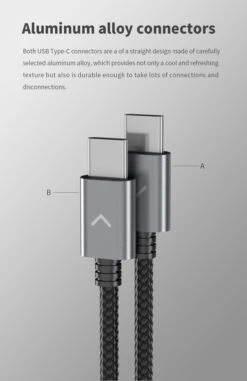 FiiO LT-TC1 Type-C To Type-C USB Cable 19 FiiO LT-TC1 Type-C To Type-C USB Cable -Audio Headphone Store LT TC1 EN 05