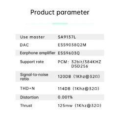 Rose Technics – RZ-500 USB Portable DAC & Amp -Audio Headphone Store Rose Technics RZ 500 USB Portable DAC Amp 6