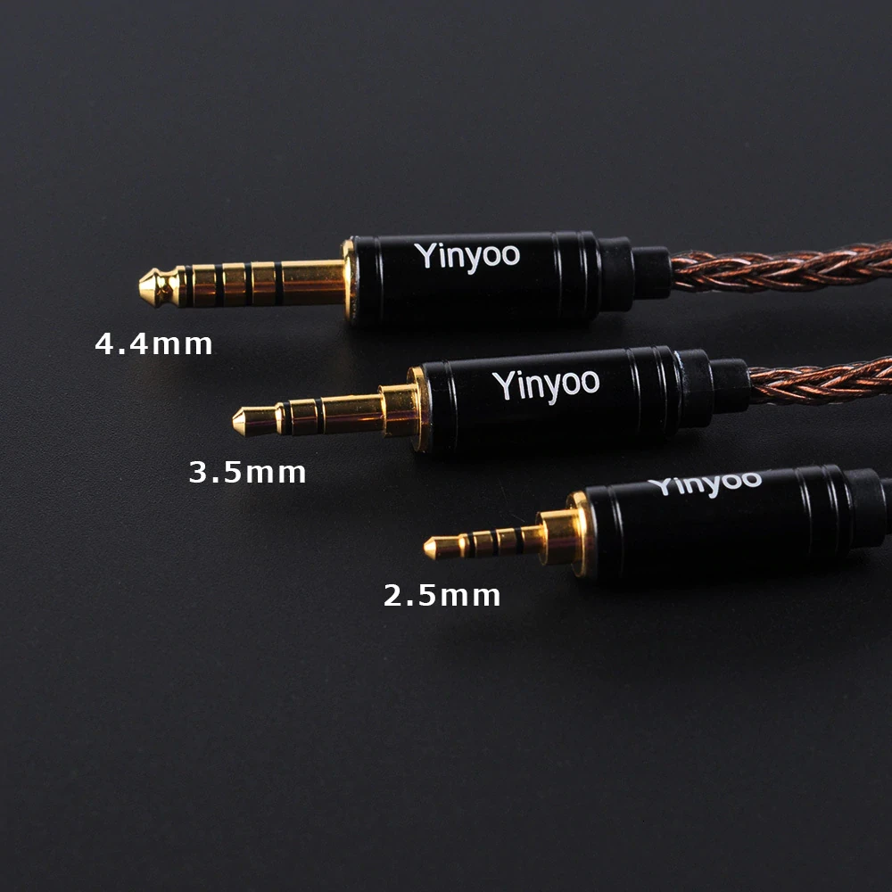 Yinyoo 8 Core Pure Copper Cable 2.5/3.5/4.4mm Balanced Cable MMCX/2pin Connector 3 Yinyoo 8 Core Pure Copper Cable 2.5/3.5/4.4mm Balanced Cable MMCX/2pin Connector - Image 3